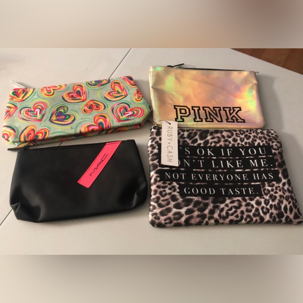 Brand New Make Up Bags Mac, VS Pink, Clinique